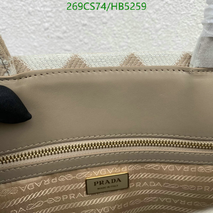Prada Bag-(Mirror)-Handbag-,Code: HB5259,$: 269USD