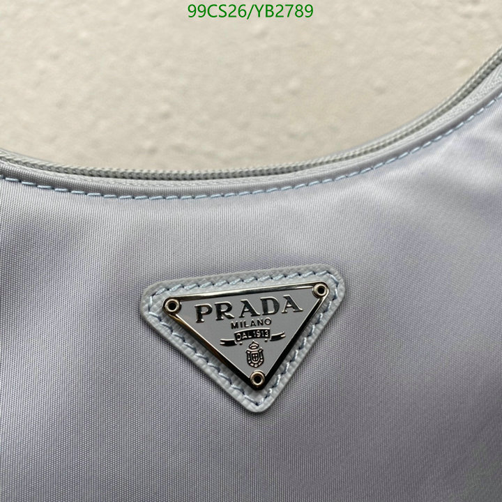 Prada Bag-(Mirror)-Re-Edition 2000,Code: YB2789,$: 99USD