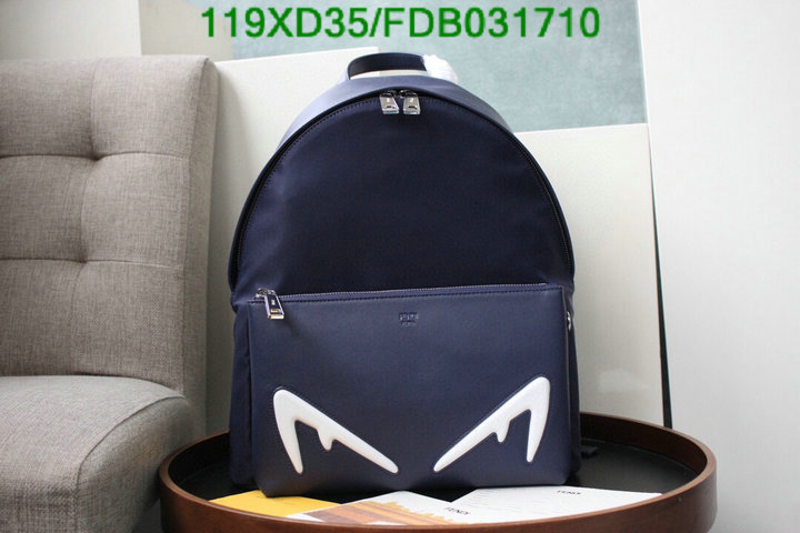 Fendi Bag-(4A)-Backpack-,Code: FDB031710,$:119USD