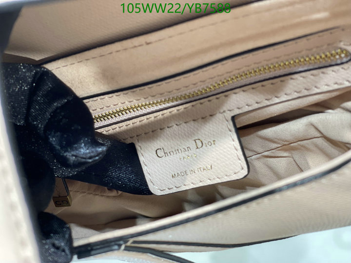 Dior Bags-(4A)-Saddle-,Code: YB7588,$: 105USD