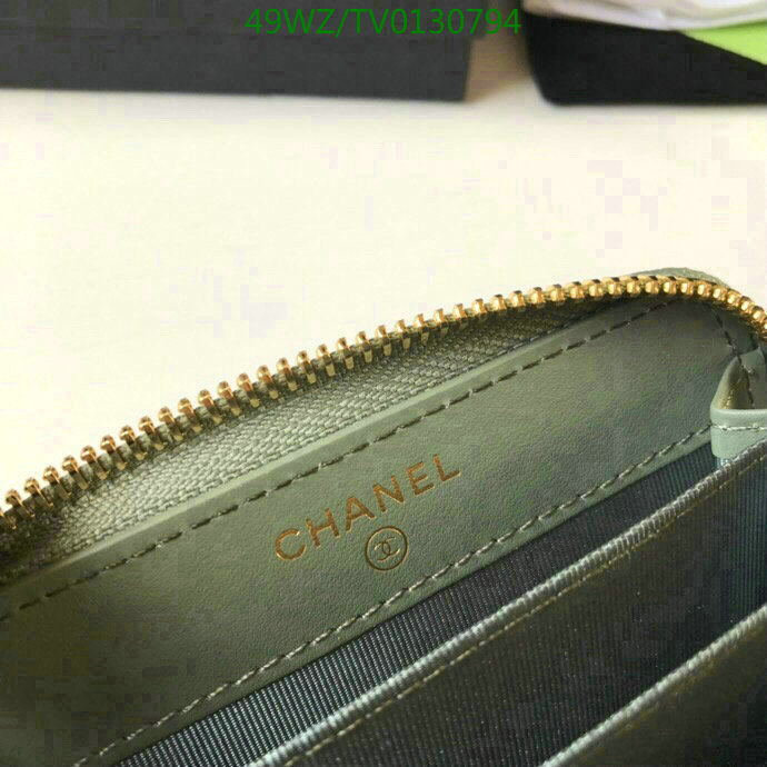 Chanel Bags ( 4A )-Wallet-,Code: TV0130794,$: 49USD