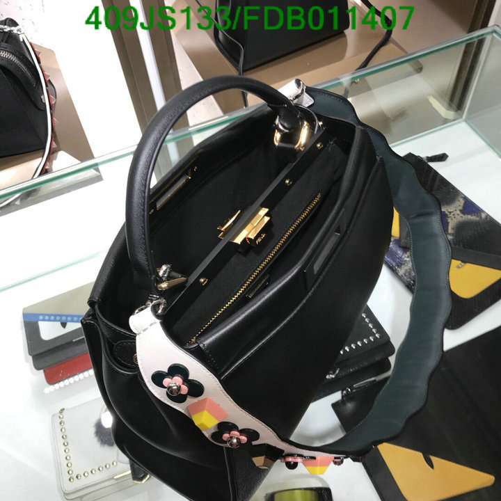 Fendi Bag-(Mirror)-Handbag-,Code: FDB011407,$: 409USD