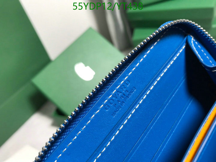 Goyard Bag-(Mirror)-Wallet-,Code: YT438,$: 55USD