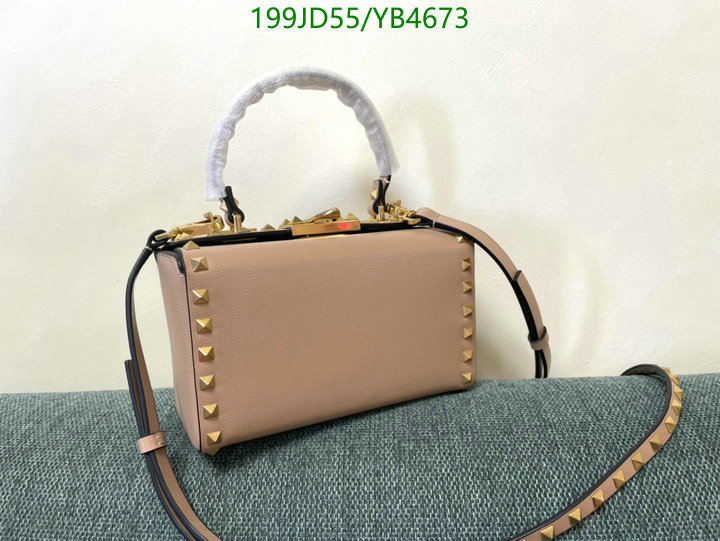 Valentino Bag-(Mirror)-Handbag-,Code: YB4673,$: 199USD