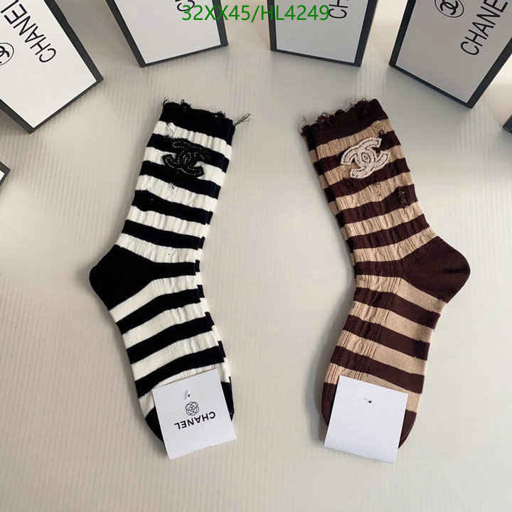 Sock-Chanel,Code: HL4249,$: 32USD