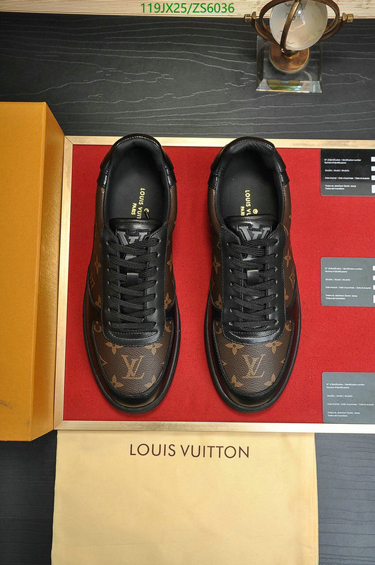 Men shoes-LV, Code: ZS6036,$: 119USD