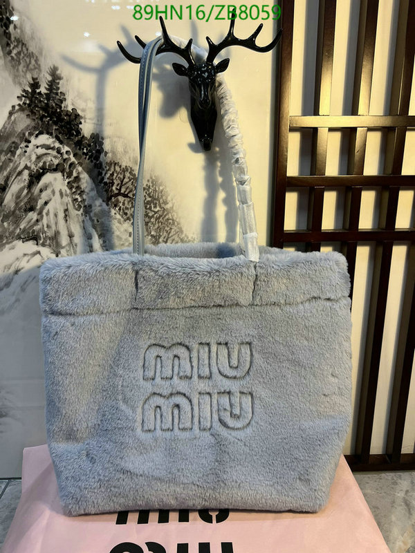 Miu Miu Bag-(4A)-Handbag-,Code: ZB8059,$: 89USD