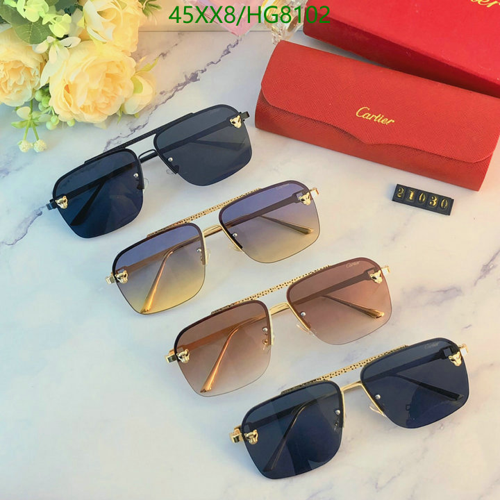 Glasses-Cartier, Code: HG8102,$: 45USD