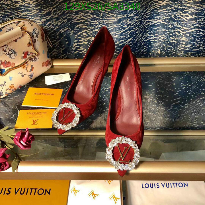 Women Shoes-LV, Code: SA3340,$:129USD