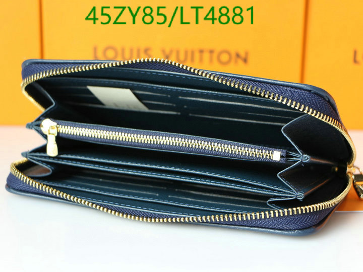 LV Bags-(4A)-Wallet-,Code: LT4881,$: 45USD