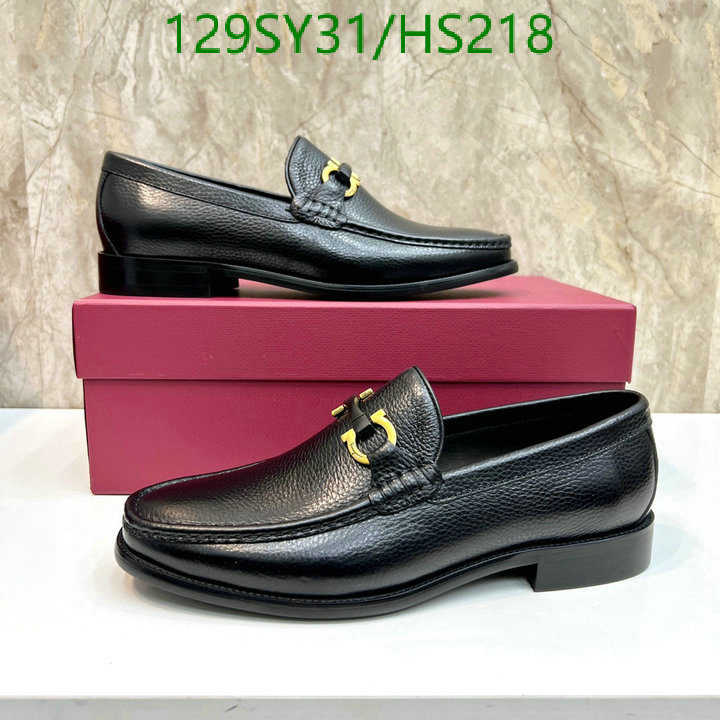 Men shoes-Ferragamo, Code: HS218,$: 129USD