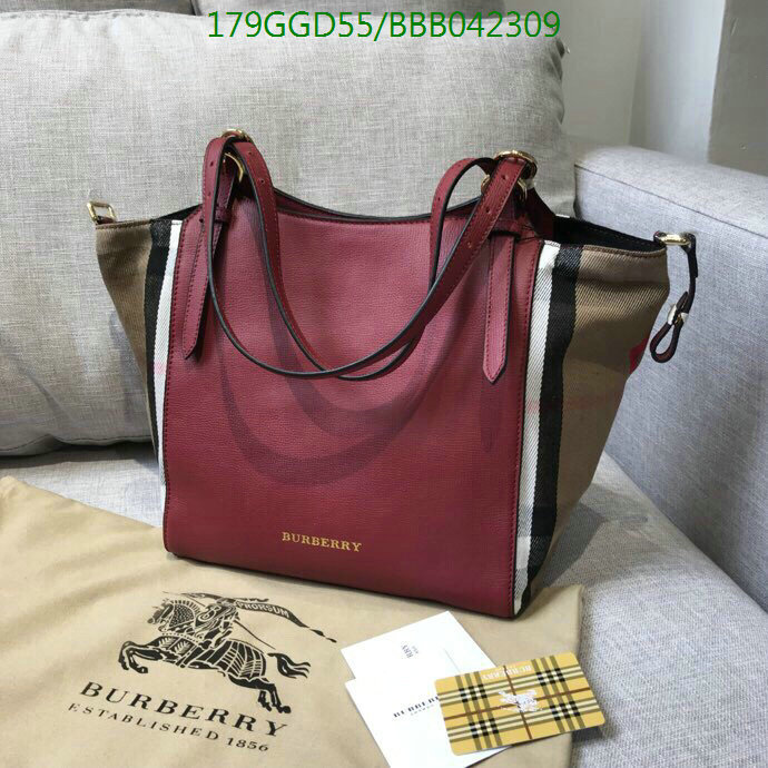 Burberry Bag-(Mirror)-Handbag-,Code:BBB042309,$:179USD