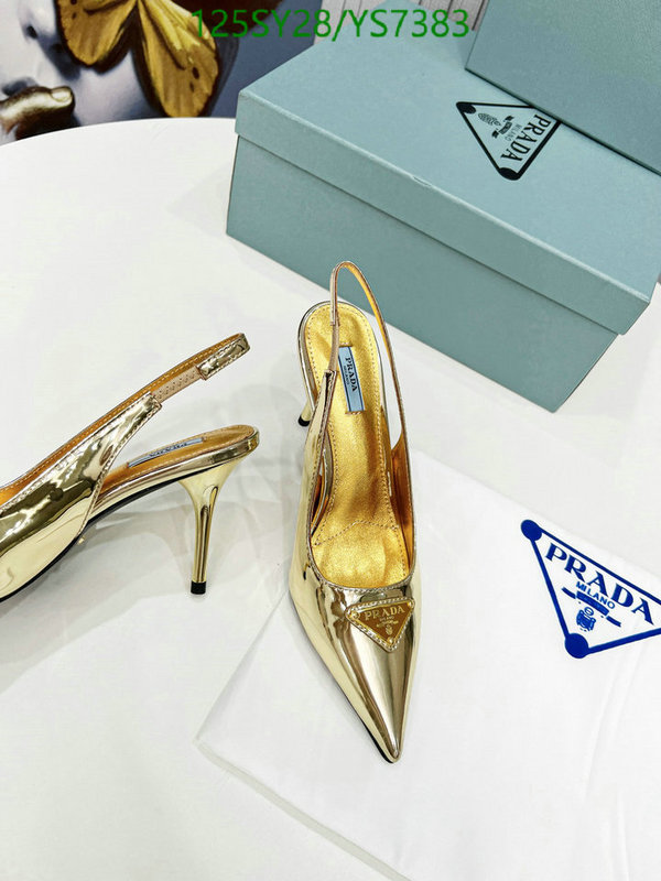 Women Shoes-Prada, Code: YS7383,$: 125USD