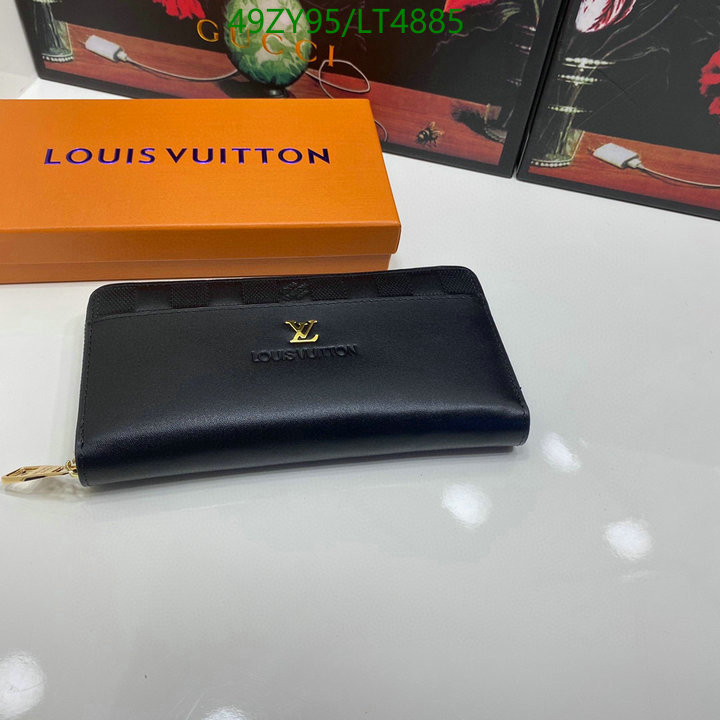 LV Bags-(4A)-Wallet-,Code: LT4885,$: 49USD