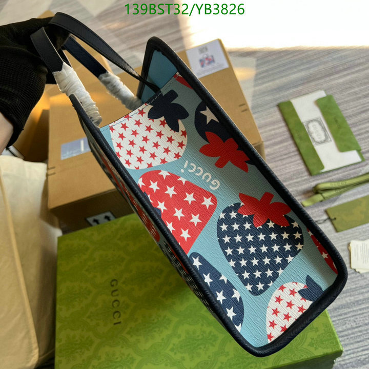 Gucci Bag-(Mirror)-Handbag-,Code: YB3826,$: 139USD