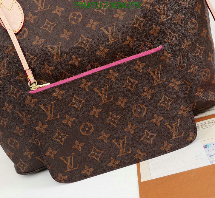 LV Bags-(4A)-Neverfull-,Code: KB4279,$: 79USD