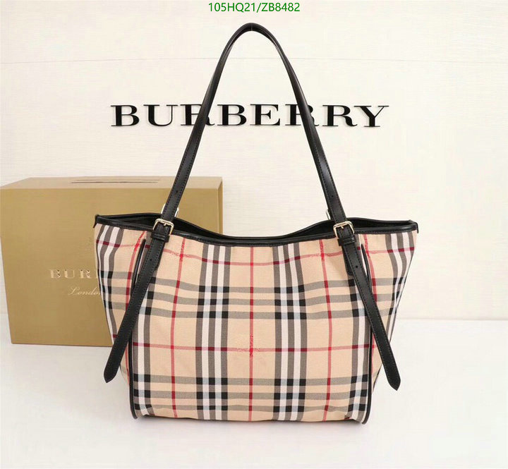 Burberry Bag-(4A)-Handbag-,Code: ZB8482,$: 105USD