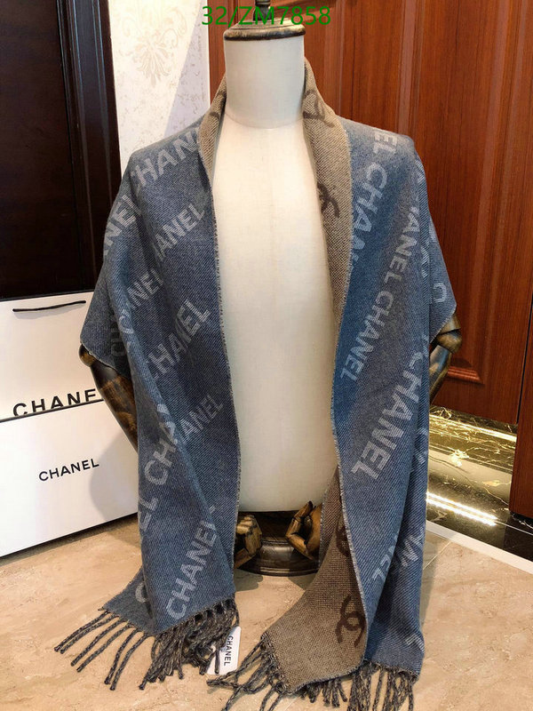 Scarf-Chanel, Code: ZM7858,$: 32USD