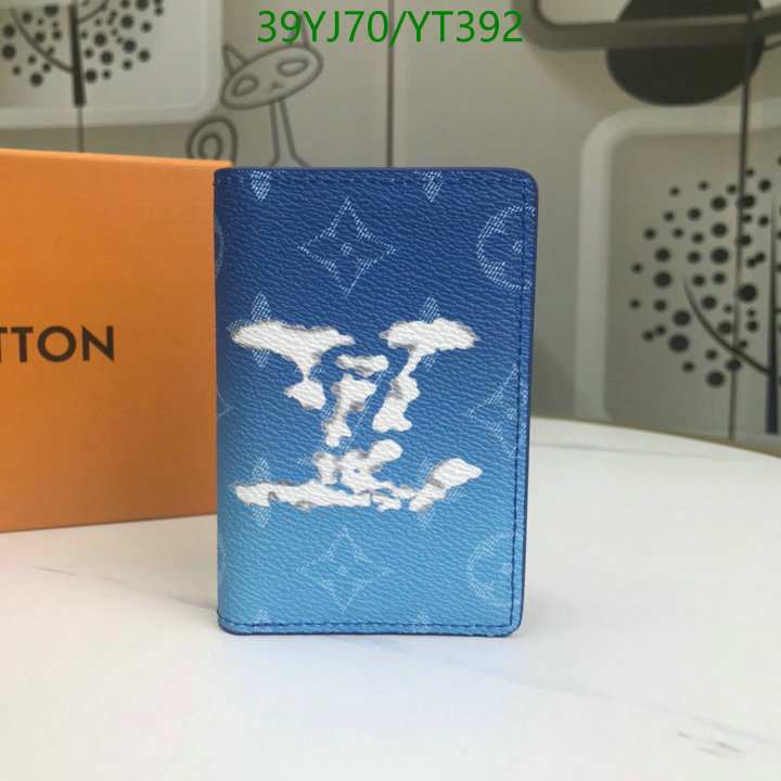 LV Bags-(4A)-Wallet-,Code: YT392,$: 39USD