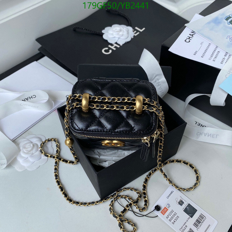 Chanel Bags -(Mirror)-Diagonal-,Code: YB2441,$: 179USD