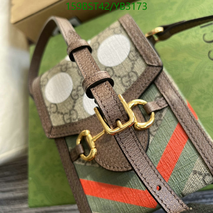 Gucci Bag-(Mirror)-Horsebit-,Code: YB3173,$: 159USD