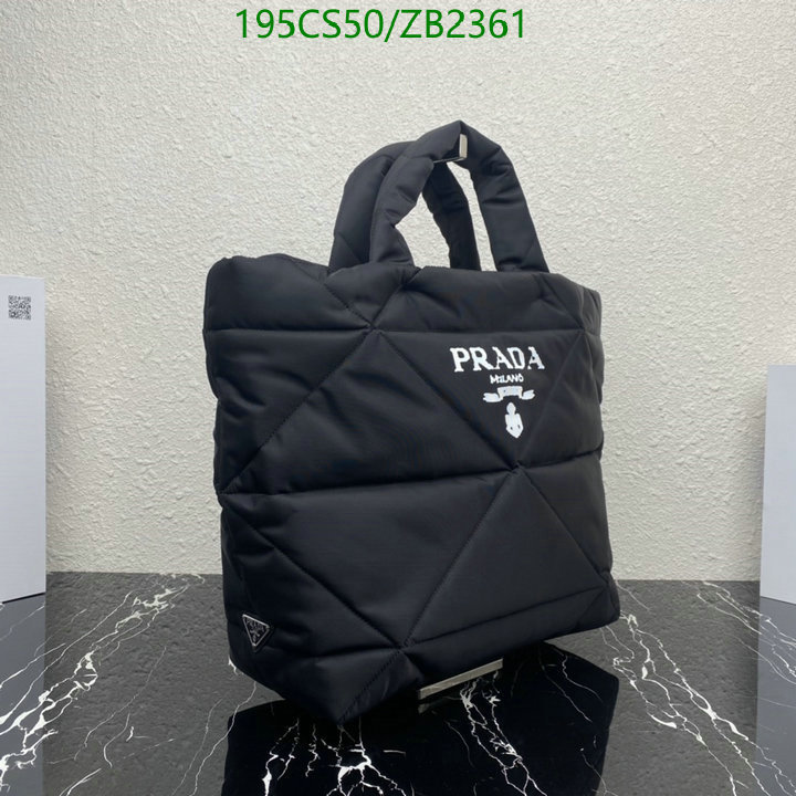 Prada Bag-(Mirror)-Handbag-,Code: ZB2363,$: 269USD