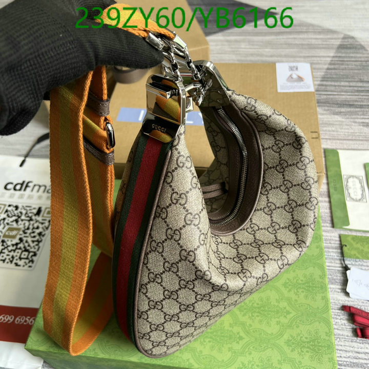 Gucci Bag-(Mirror)-Diagonal-,Code: YB6166,$: 239USD