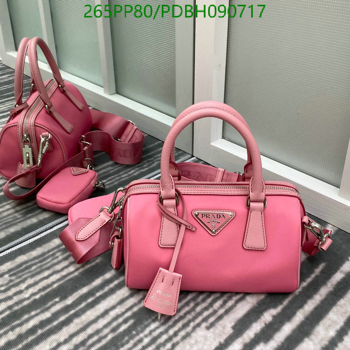 Prada Bag-(Mirror)-Handbag-,Code:PDBH090717,$:265USD