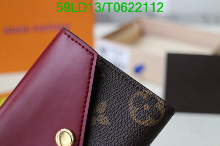 LV Bags-(Mirror)-Wallet-,Code: T0622112,$: 59USD