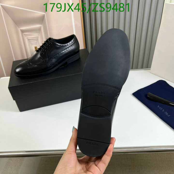 Men shoes-Prada, Code: ZS9481,$: 175USD