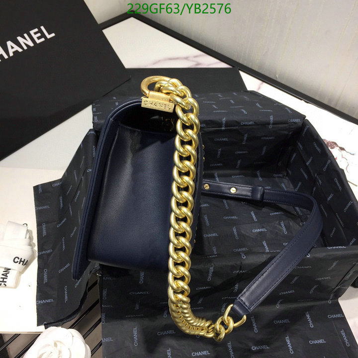 Chanel Bags -(Mirror)-Le Boy,Code: YB2576,$: 229USD