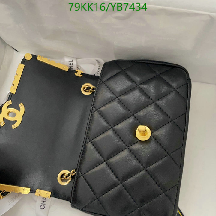 Chanel Bags ( 4A )-Diagonal-,Code: YB7434,$: 79USD