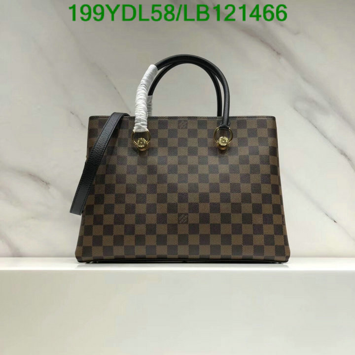 LV Bags-(Mirror)-Handbag-,Code: LB121466,$: 199USD