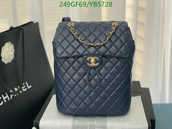 Chanel Bags -(Mirror)-Backpack-,Code: YB5728,$: 249USD