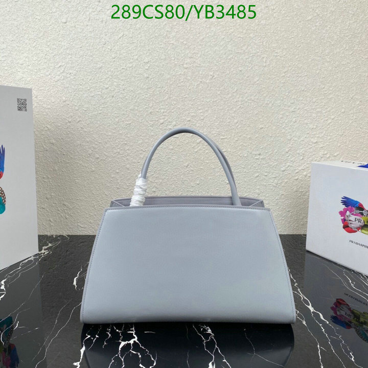 Prada Bag-(Mirror)-Handbag-,Code: YB3485,$: 289USD