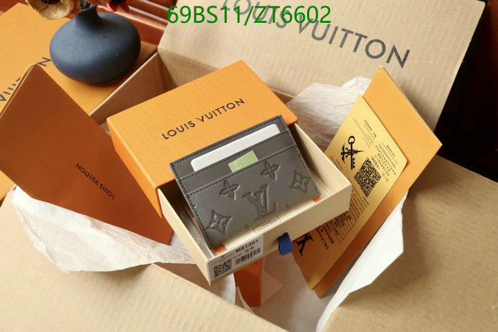 LV Bags-(Mirror)-Wallet-,Code: ZT6602,$: 69USD