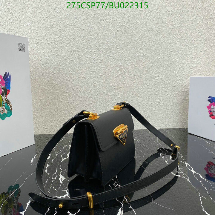 Prada Bag-(Mirror)-Diagonal-,Code: BU022315,$: 275USD