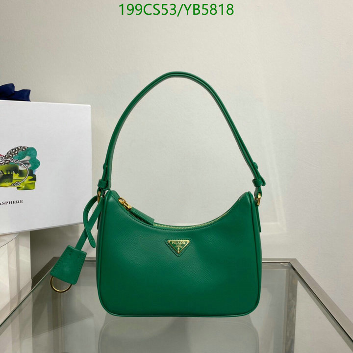 Prada Bag-(Mirror)-Re-Edition 2000,Code: YB5818,$: 199USD