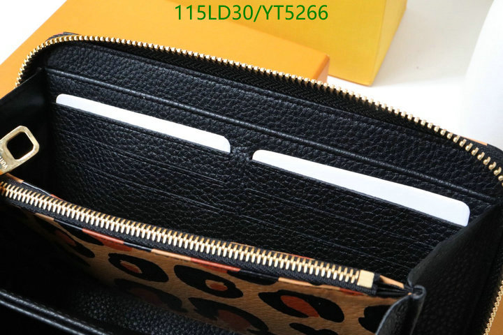 LV Bags-(Mirror)-Wallet-,Code: YT5266,$: 115USD