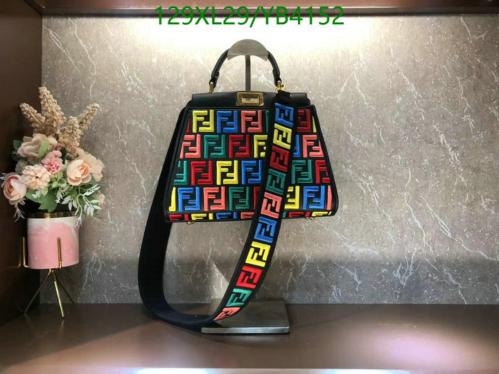 Fendi Bag-(4A)-Peekaboo,Code: YB4152,$: 129USD