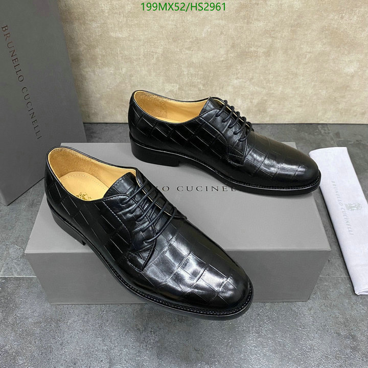 Men shoes-Brunello Cucinelli, Code: HS2961,$: 199USD