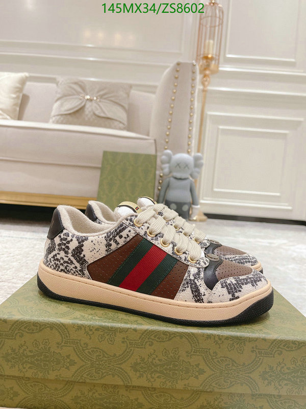 Men shoes-Gucci, Code: ZS8602,$: 145USD