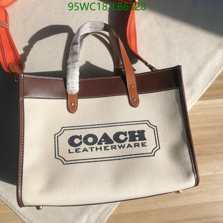 Coach Bag-(4A)-Tote-,Code: LB6328,$: 95USD