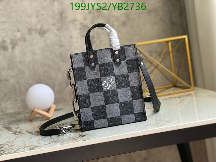 LV Bags-(Mirror)-Handbag-,Code: YB2736,$: 199USD