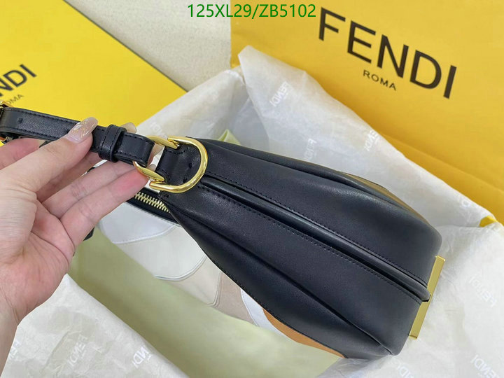 Fendi Bag-(4A)-Graphy-Cookie-,Code: ZB5102,$: 125USD
