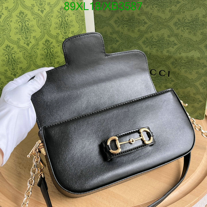 Gucci Bag-(4A)-Horsebit-,Code: XB3587,$: 89USD