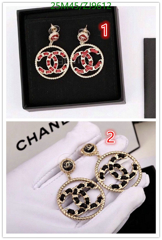 Jewelry-Chanel,Code: ZJ9612,$: 25USD