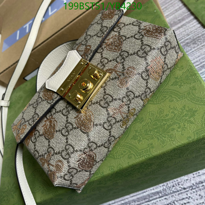 Gucci Bag-(Mirror)-Padlock,Code: YB4230,$: 199USD