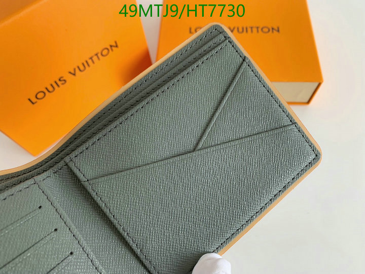 LV Bags-(4A)-Wallet-,Code: HT7730,$: 49USD