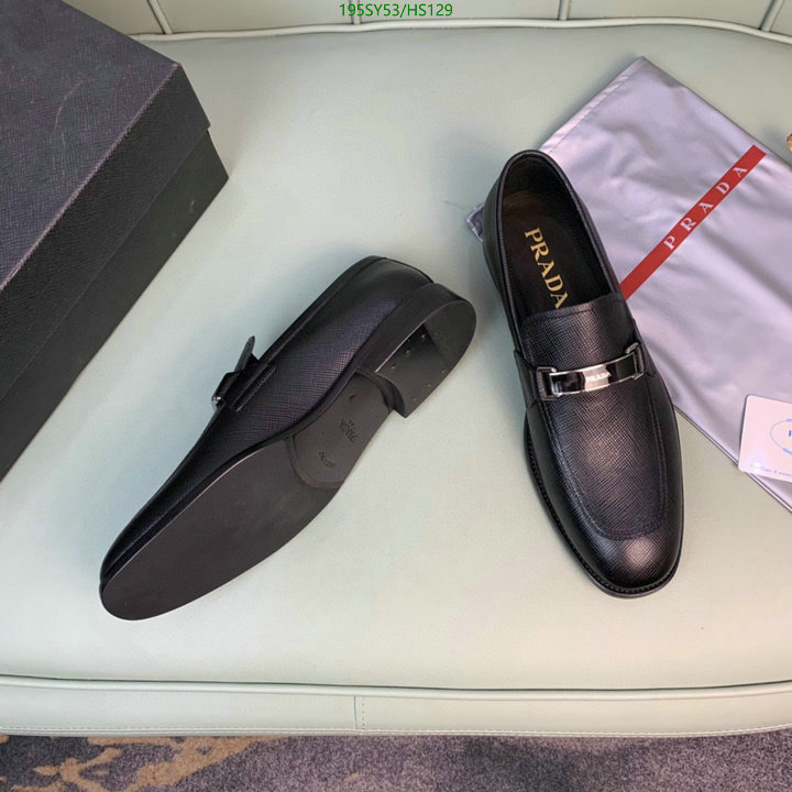 Men shoes-Prada, Code: HS129,$: 195USD